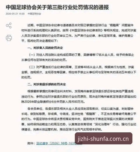 从足协第三批禁足名单看中国足球——顺发体育平台深度解读操作教程